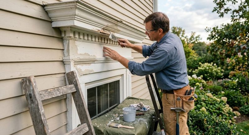 Exterior Molding Repair in Alpharetta, GA