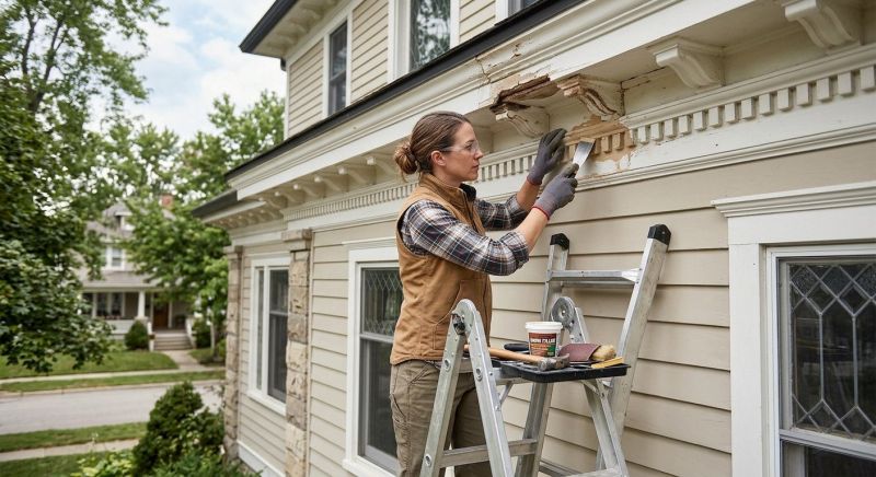 Exterior Molding Repair in Wilmington, NC