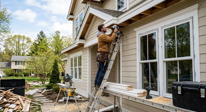 Exterior Trim Work in Alpharetta, GA